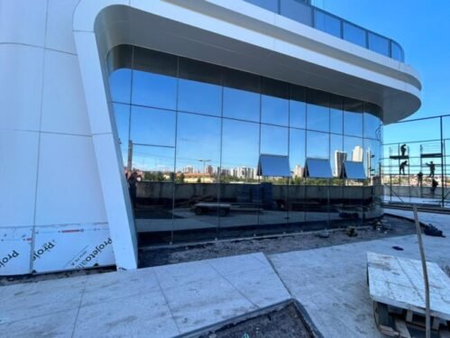 Vidros especiais para construção civil